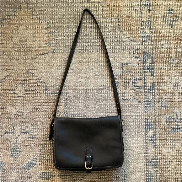 Vintage Coach Saddle Pouch Large, No. 9585 - Picture 2 of 11